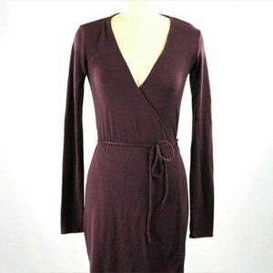 Aritzia Wilfred Chen Wrap Knit Dress GUC